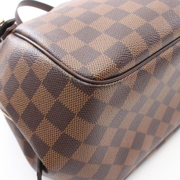 LOUIS VUITTON Belem MM Damier Ebene Shoulder Bag Brown N51174 - Picture 8 of 11